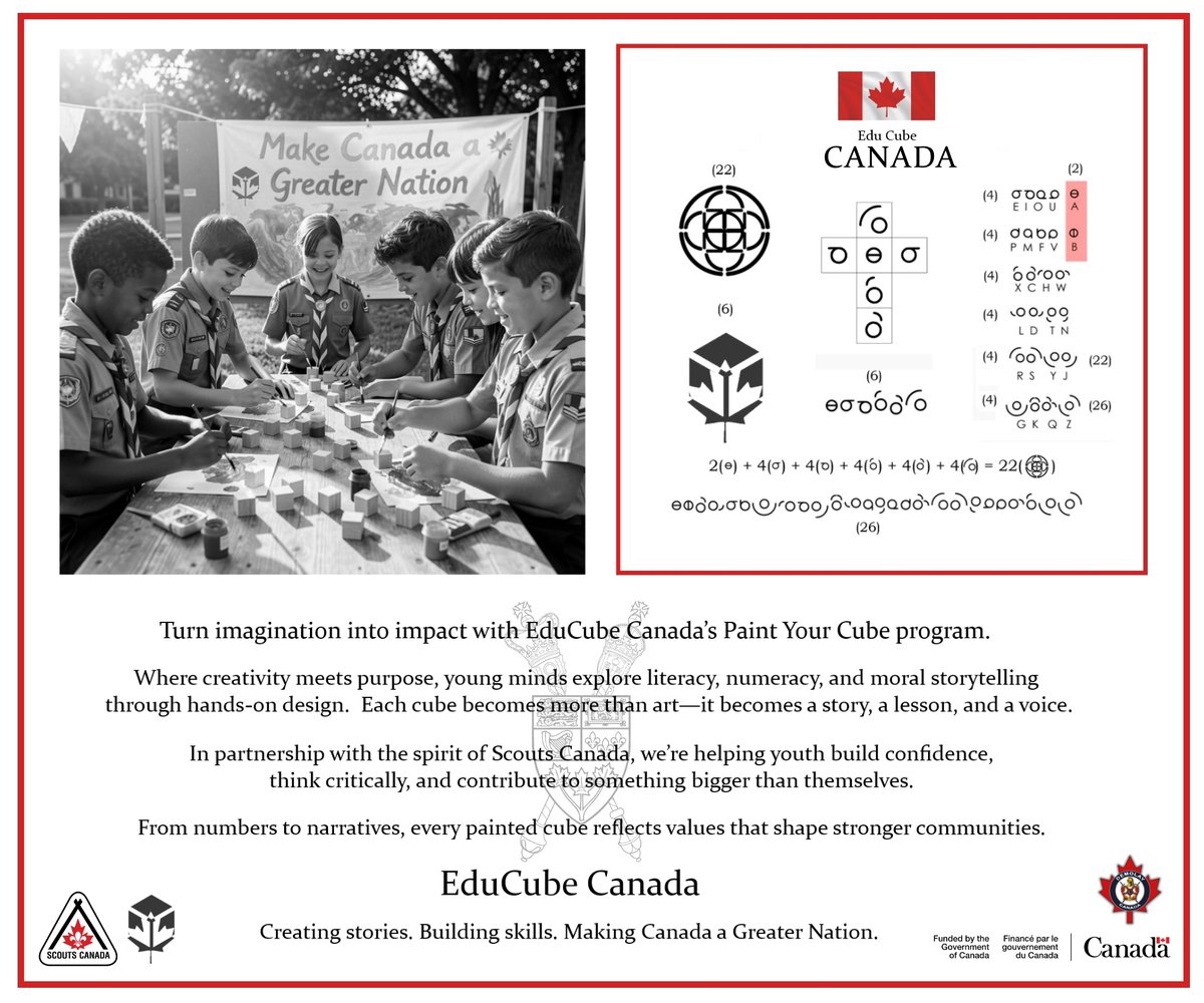 cubeministries's tweet photo. EduCube Canada - Creating Stories, Building Skills, Making Canada a Greater Nation https://t.co/a7phgaPbOx