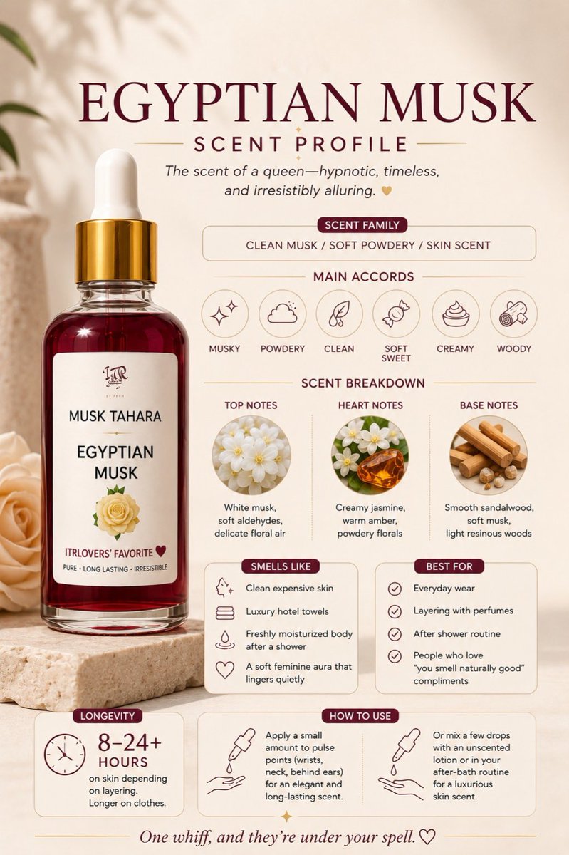 ArahBrand's tweet photo. That fresh out of the shower smell mixed with soft luxury & feminine elegance ✨

Perfect for:
🤍 Everyday wear  
🤍 Layering with your perfumes  
🤍 After shower freshness  
🤍 Long lasting clean scent lovers  

One small drop goes a long way 😍

Be a compliments magnet with @itrbyarah 😘😮‍💨🤎

Arah Store Address -  
INSIDE Snowwhite Laundry & Dry Cleaning Services, Ground Floor - Lebrex Plaza 47 Ajose Adeogun Street Utako Abuja.

Call 📞 09021763687.

Follow our other pages: @shoparahbrand @arahtextiles

How to Order:
1) Send a DM
2) Send a message on WhatsApp (link in bio)
3) Shop on our website & get 05% off when you use code WELCOME24

Comment “link” and you will receive the link to our website directly to your DM 📥

#whitemusk #musktahara #oilperfumeinnigeria #abujaperfumes #cleanirlscent softgirlscent luxuryfragrance musktaharaabuja itrbyarah perfumeinnige