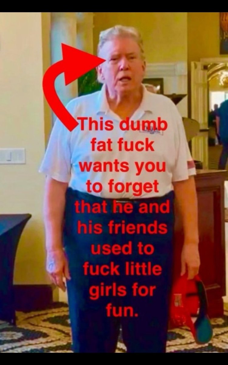 MrSpiritsRaven's tweet photo. #DontLetThemGetAwayWithIT
Never FORGET 👉🏿 #TheRealDonaldTrump Is A #Pedophile #Rapist #ChildMolester #SexTrafficker #TaxCheat #Grifter #RacistNazi #Zionist #Fascist #Notalent
#Uneducated #Narcissistic #RacistWhiteDevil💀☠️👺👿 #SexualPredator 👈🏿 https://t.co/WAfX6TKluA