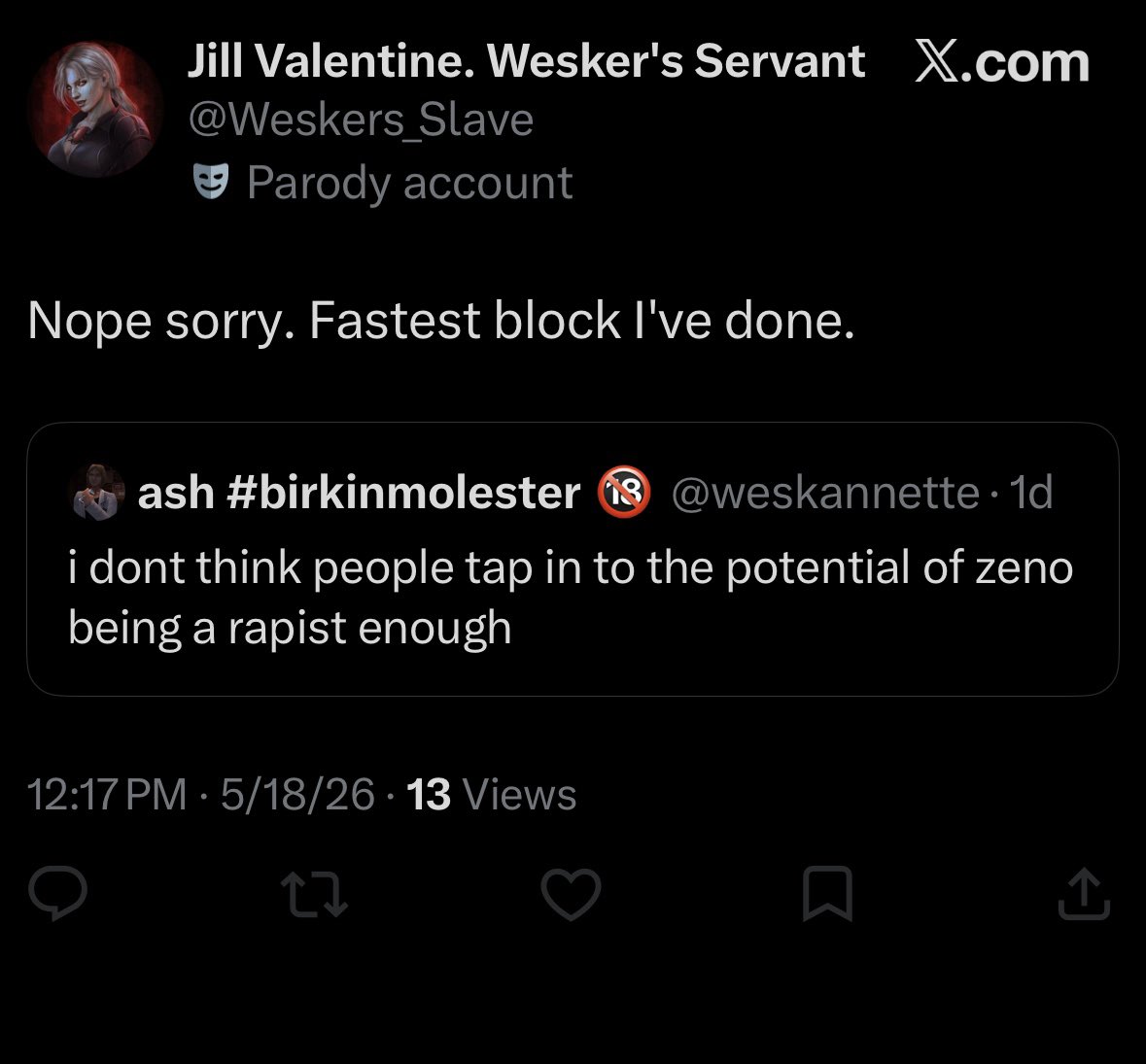 ash #birkinmolester 🔞 tweet media