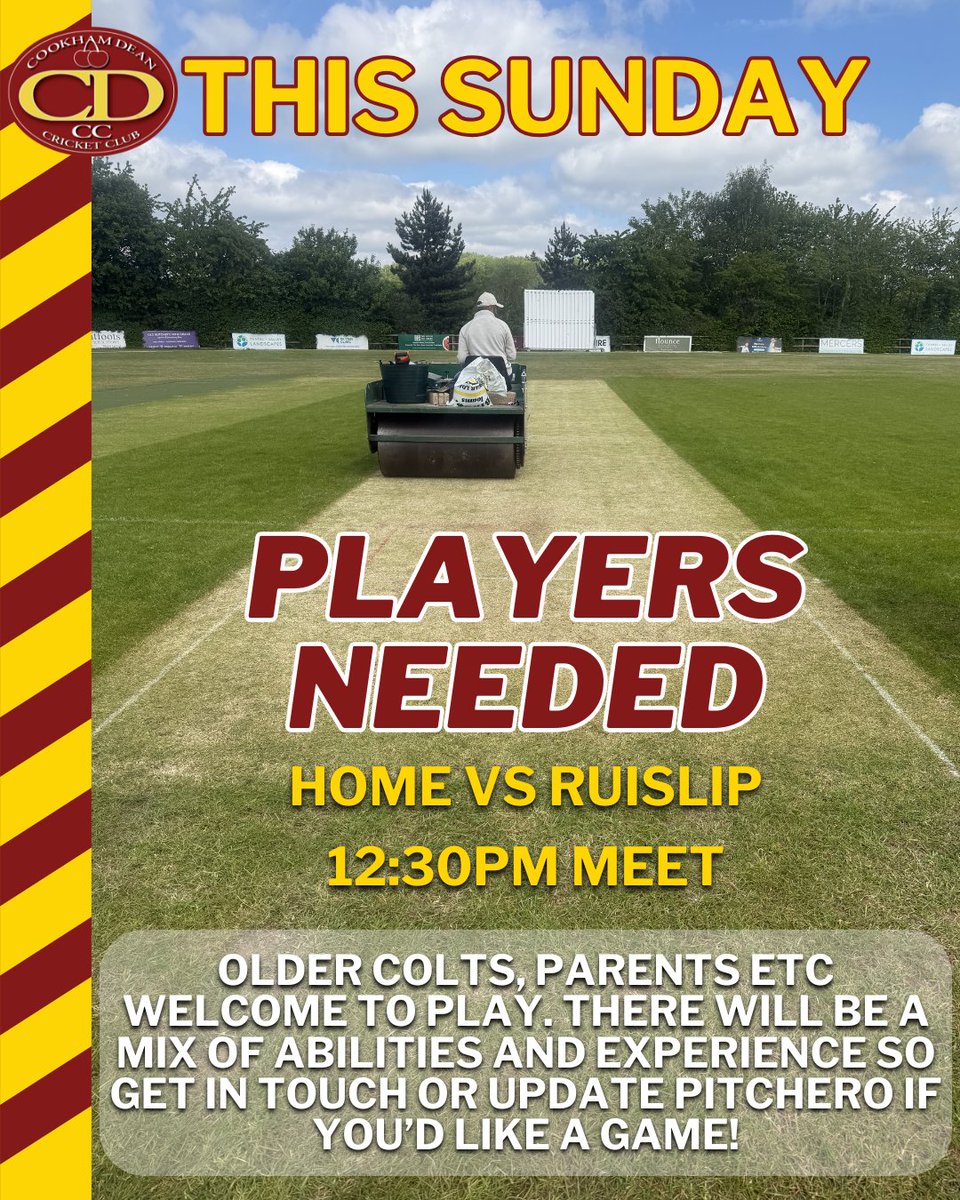 Cookham Dean CC tweet media