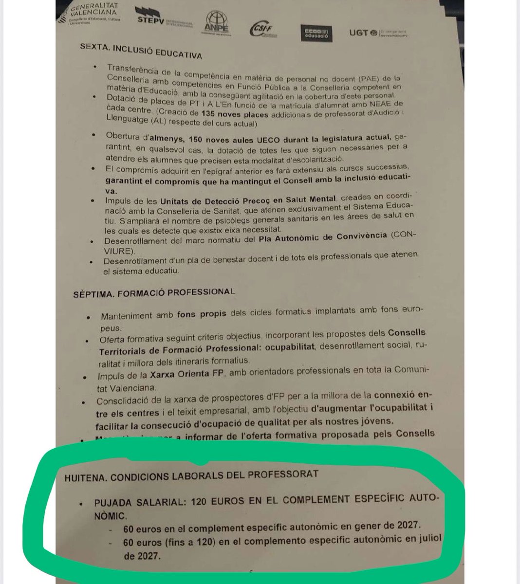 Nurialees's tweet photo. @apuntnoticies de nou esteu desinformant amb el objectiu de que els docents sigam els roïns de la pel·lícula, llegiu!! 

VERGONYA! Esteu comprats!! https://t.co/tvjKdk0kx7