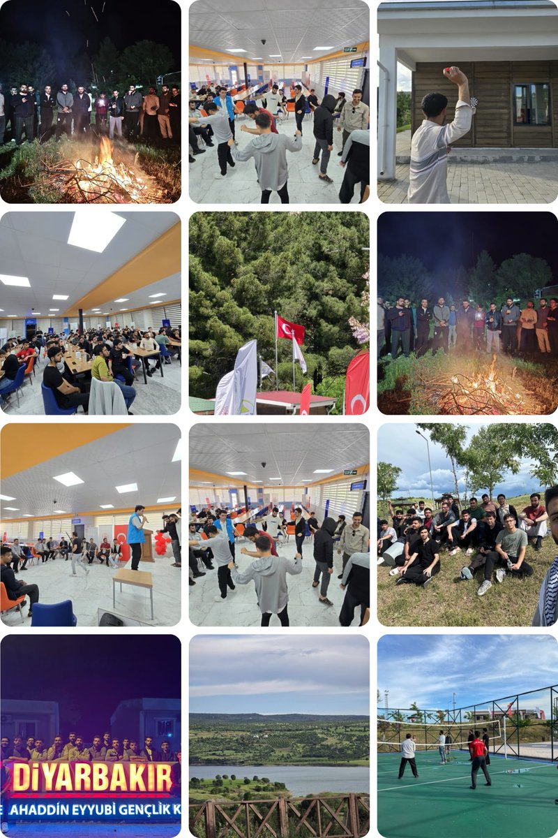 gencmemursen21_'s tweet photo. Diyarbakır Genç Memur-Sen olarak Dicle Üniversitesi Akademik Düşünce Eğitim Medeniyet (ADEM) Kulübümüz ile birlikte, Diyarbakır Selahaddin Eyyubi Gençlik Kampı’nda motivasyon ve istişare odaklı kampımızda bir araya geldik.

Selahaddin Eyyubi Gençlik Kampı’nın eşsiz atmosferinde kardeşliğimizi, birlikteliğimizi ve geleceğe dair heyecanımızı paylaştık.

Bu anlamlı organizasyona sundukları desteklerden ötürü; başta Gençlik ve Spor Bakanımız Sayın @OA_BAK ve Diyarbakır Gençlik ve Spor İl Müdürümüz Sayın Cenk Öztekin’e şükranlarımızı sunarız.
@gencliksporbak
@vali_zorluoglu
@dbakirvalilik
@GSB_Diyarbakir
@_aliyalcin_ 
@tekdemiRamazan 
@mstemrebalci 
@gencmemursen 
@ADEMgenelmerkez