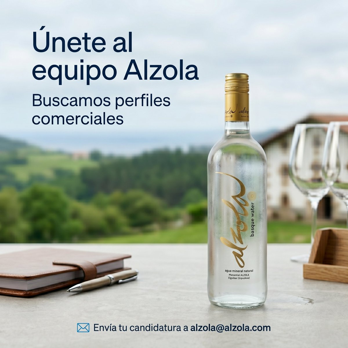 BasqueWater's tweet photo. Oferta laboral en Alzola Basque Water
Buscamos 1-2 perfiles comerciales con experiencia en captación de clientes para impulsar nuevas oportunidades en el País Vasco.
#BasqueWaterTeam #Alzola #BasqueWater #Empleo #IndustriaVasca #comercial https://t.co/61X8rY9B10