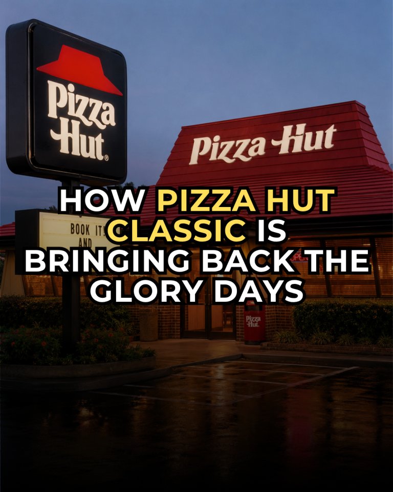 wirefalls's tweet photo. Pizza Hut figured out what people really miss: the experience. 

The red roof, the memories, the glory days—nostalgia might be the secret sauce.

Full story: https://t.co/vOI6yZKW3h https://t.co/2xISNoEvJN