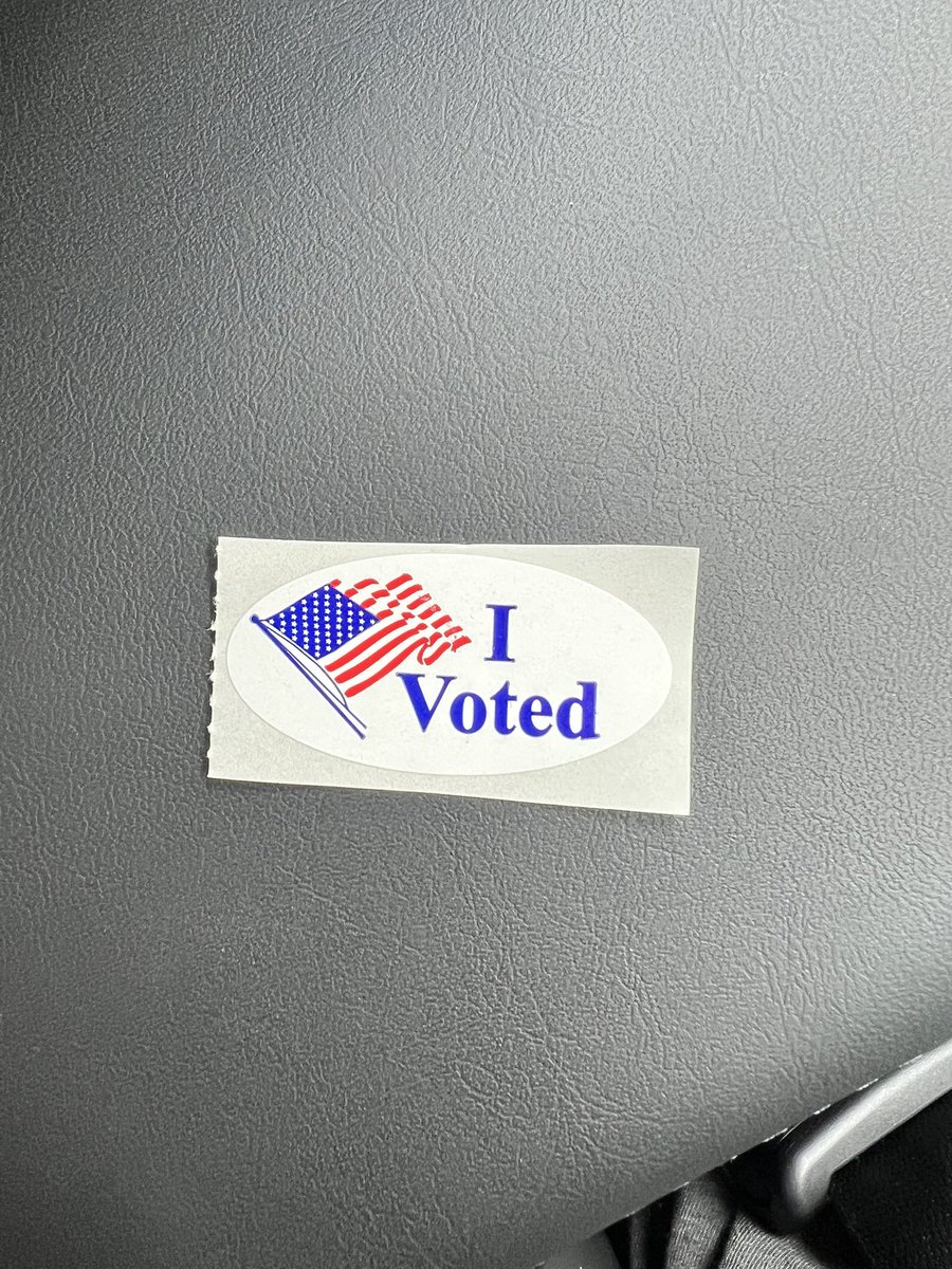 Christytweets83's tweet photo. Got my vote in for Ken Paxton today. Can’t wait to see John Cornhole out of a job! 🗳️

#RINOsAreWorseThanDemocrats https://t.co/1SBtsSJW0H