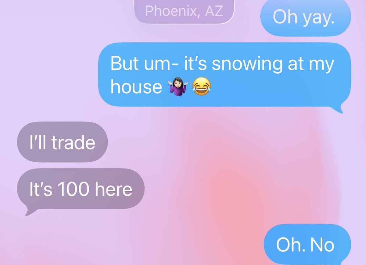 PrincessLesAnne's tweet photo. Times I don’t miss living in Arizona… https://t.co/Lzbbkehvs4
