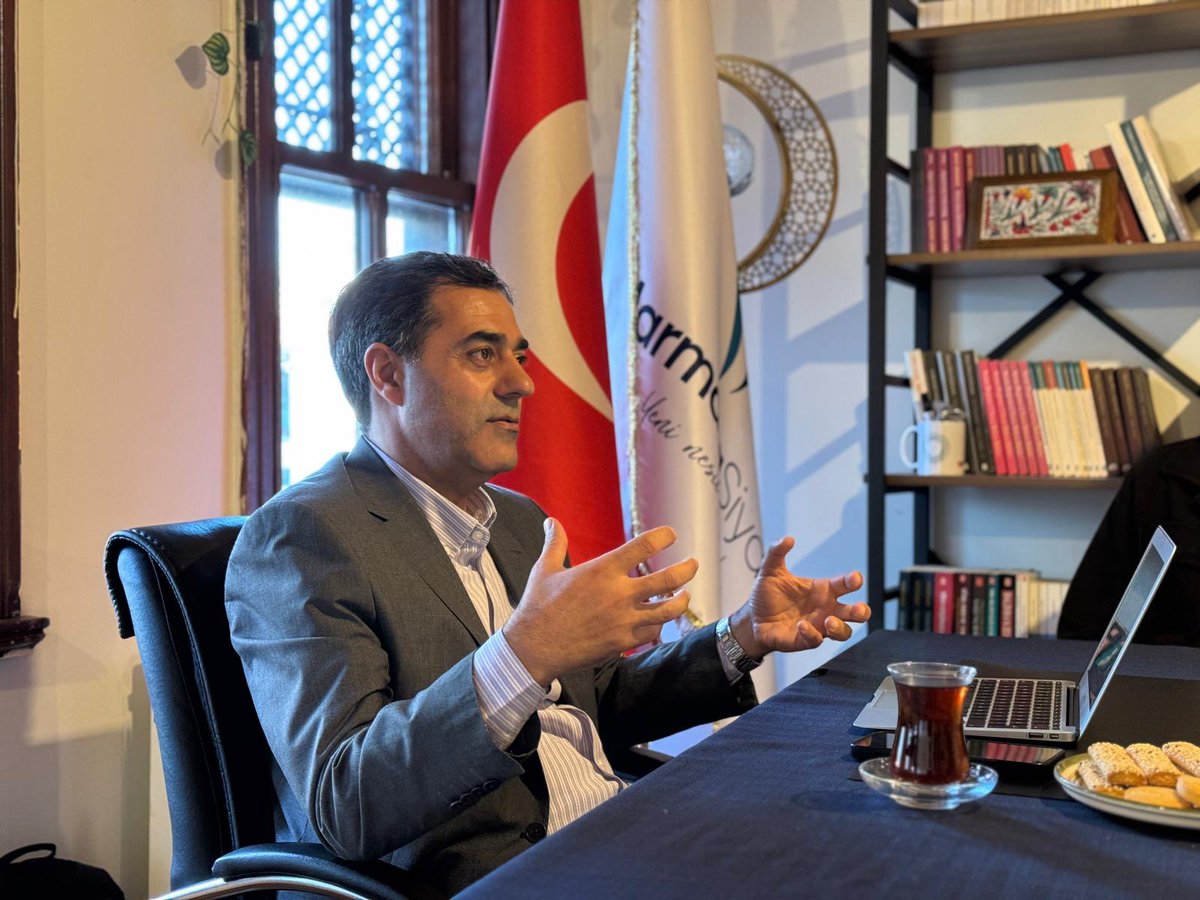 MSiyasalForum's tweet photo. Milli Manevi Müktesebat okumaları: Güncel tartışmalar etabı kapsamında, Wael B. Hallaq’ın “İmkansız Devlet” kitabı tahlili 

Prof. Dr. Necmettin Kızılkaya ile gerçekleştirildi. https://t.co/3K8Mominsr