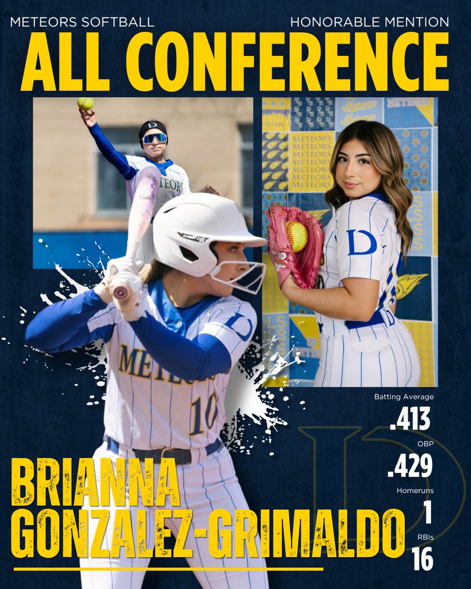 dls_softball's tweet photo. Congratulations to our GCAC All-Conference selections Samara Agredano &amp; Mya Alvarez and our Honorable Mention selection Brianna Gonzalez-Grimaldo!🌟

So proud of all your hard work this season! https://t.co/EgqKRBncrB