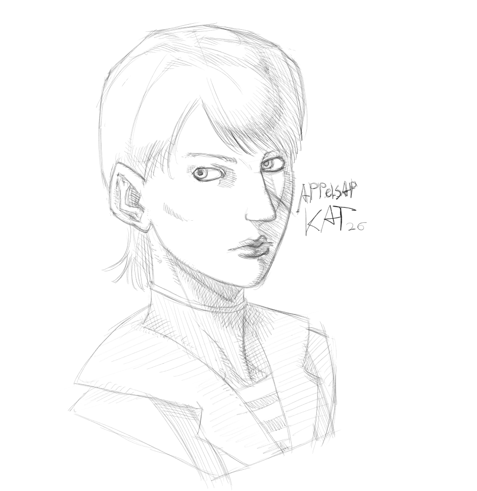 AppelsapKat's tweet photo. Olga Gurlukovich 
from Metal Gear Solid 2: Sons of Liberty 
Sketch (WIP)   #WIP #art #mgs https://t.co/dmrOzZQe4c