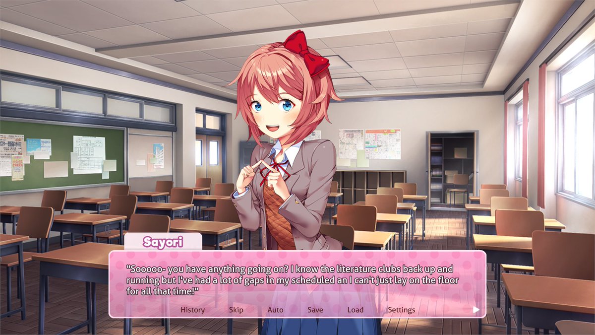 Sayori!! tweet media