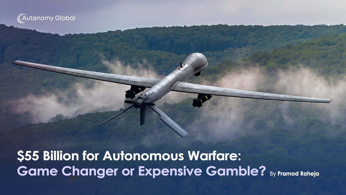 Autonmyglobal's tweet photo. Pramod Raheja dissects the Pentagon’s $54.6 billion DAWG bet and whether doctrine and institutions can catch up to the hardware. https://t.co/JvX25jICN5 https://t.co/GkWjom4MP5