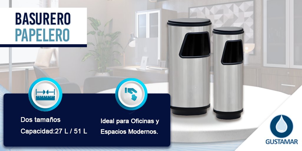 gustamarmx's tweet photo. Basureros ideales para espacios modernos 🚮✨

https://t.co/diazREpzG1

#cestos #basureros #aceroinoxidable #Gustamar https://t.co/zPdx7LKG36