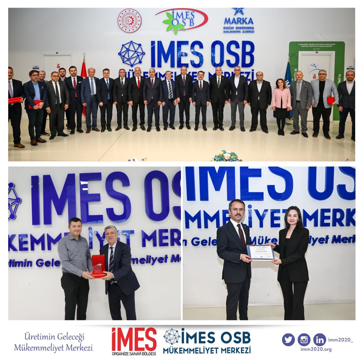 imm2020_'s tweet photo. İMES OSB Mükemmeliyet Merkezi olarak yürütmüş olduğumuz, Doğu Marmara Kalkınma Ajansı teknik destekli "İstihdam Garantili Mühendis Geliştirme Programı Sertifika Töreni’ni" Kocaeli Valisi İlhami AKTAŞ’ın katılımı ile büyük bir gururla gerçekleştirdik. https://t.co/TCXRVQoTsI