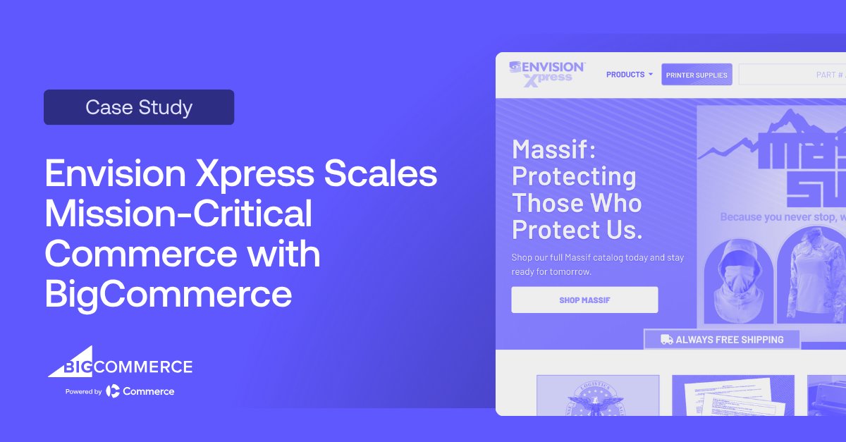 BigCommerce tweet media