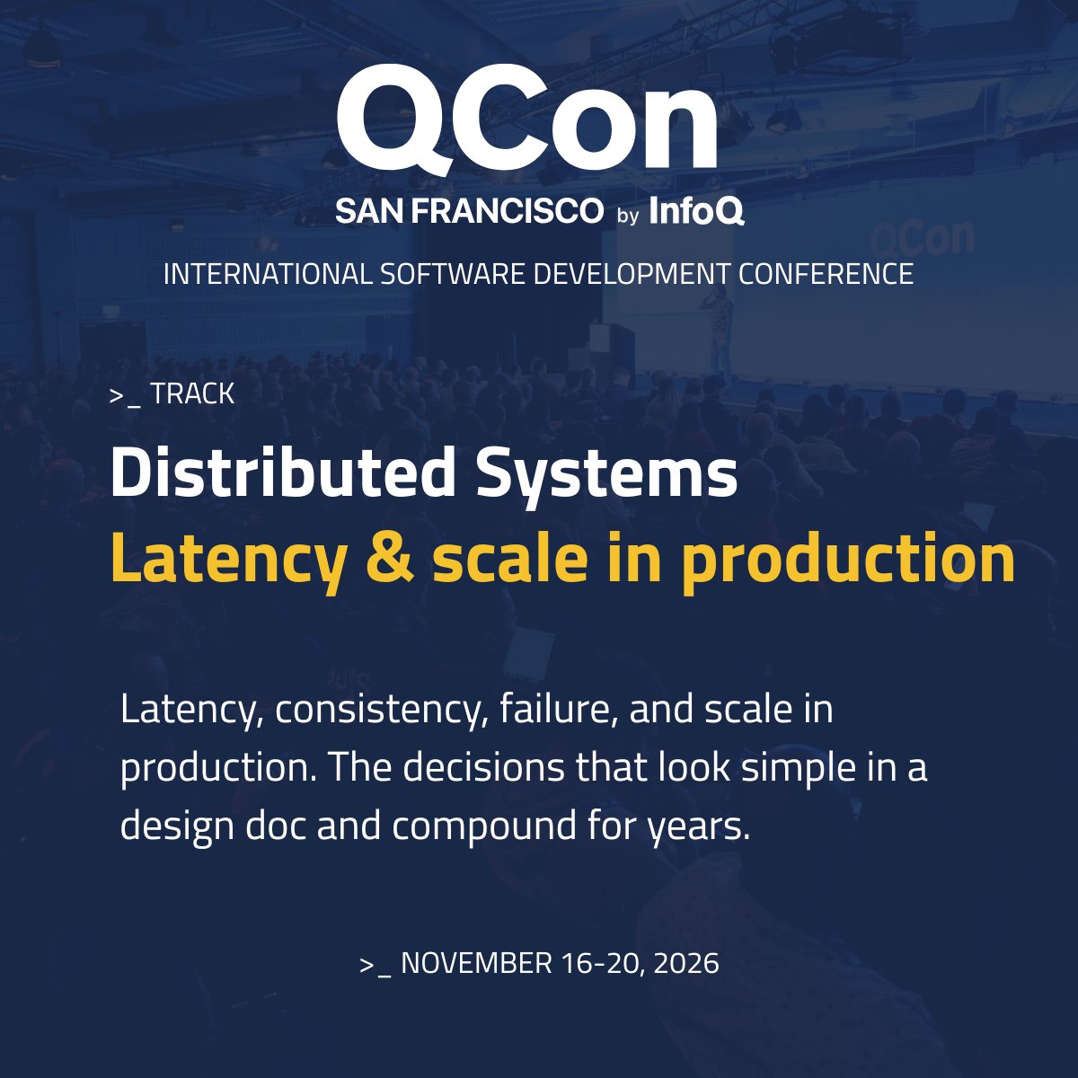 QCon San Francisco Software Development Conference tweet media