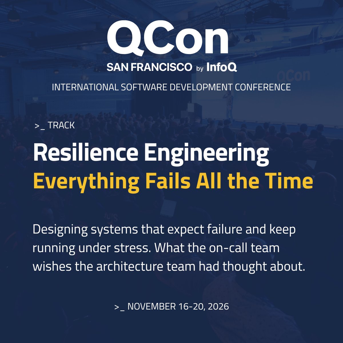 QCon San Francisco Software Development Conference tweet media