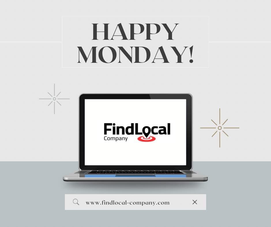 FindLocalCo's tweet photo. Happy Monday from  Find Local Company ✨

Mondays are for fresh ideas, new goals, and creating momentum. Every click, connection, and conversation is a chance to grow your business and strengthen your brand. Make this week count! 🚀 https://t.co/RtZdbMIpUO
