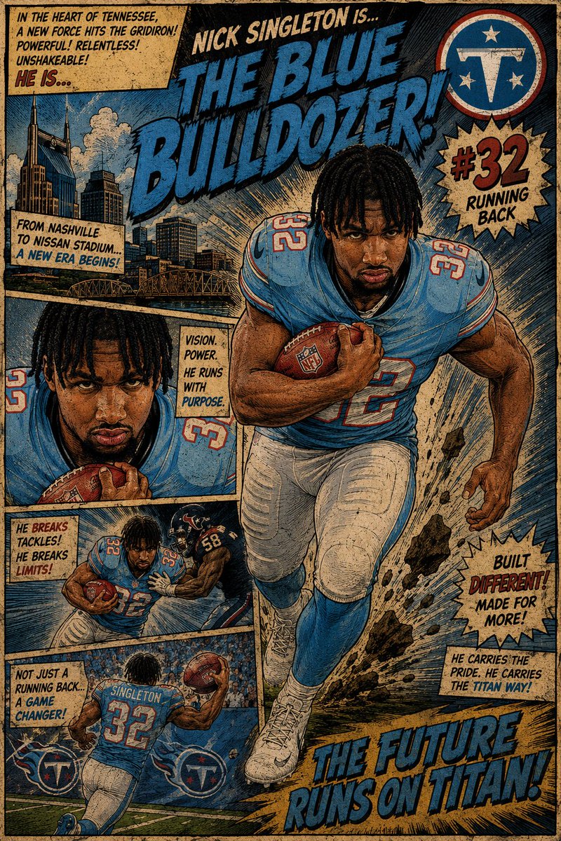 ChampagneKobe1's tweet photo. #nicksingleton #titanup #rookiepremiere #comic https://t.co/oI9JlDn5q9