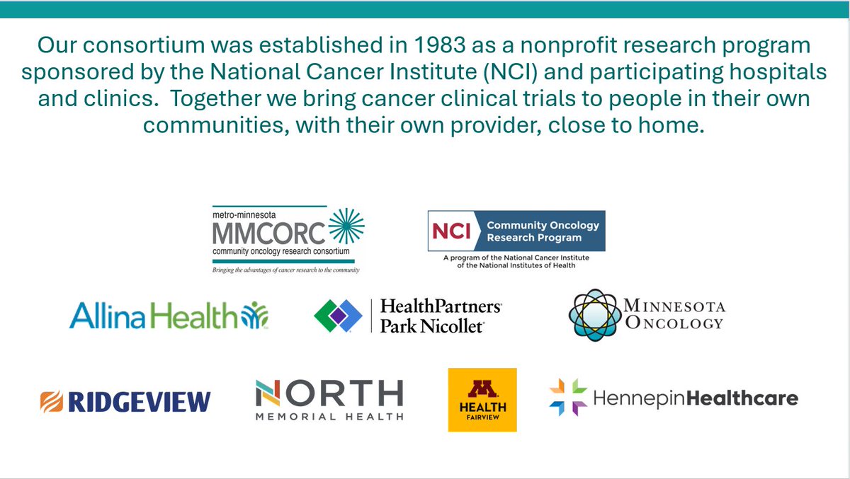 MMCORC's tweet photo. @MMCORC has officially kicked off Clinical Trials Celebration Week at @RegionsHospital @_HealthPartners @AllinaHealth @MHealthFairview @HennepinHC @mnoncology @ParkNicollet @northmemorial @RidgeviewMed! #ClinicalTrialsDayMN https://t.co/dPJKY4DEDi