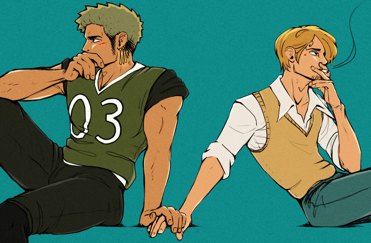 auspizien's tweet photo. the jock and the delinquent #zosan https://t.co/ZUmo0vEusC
