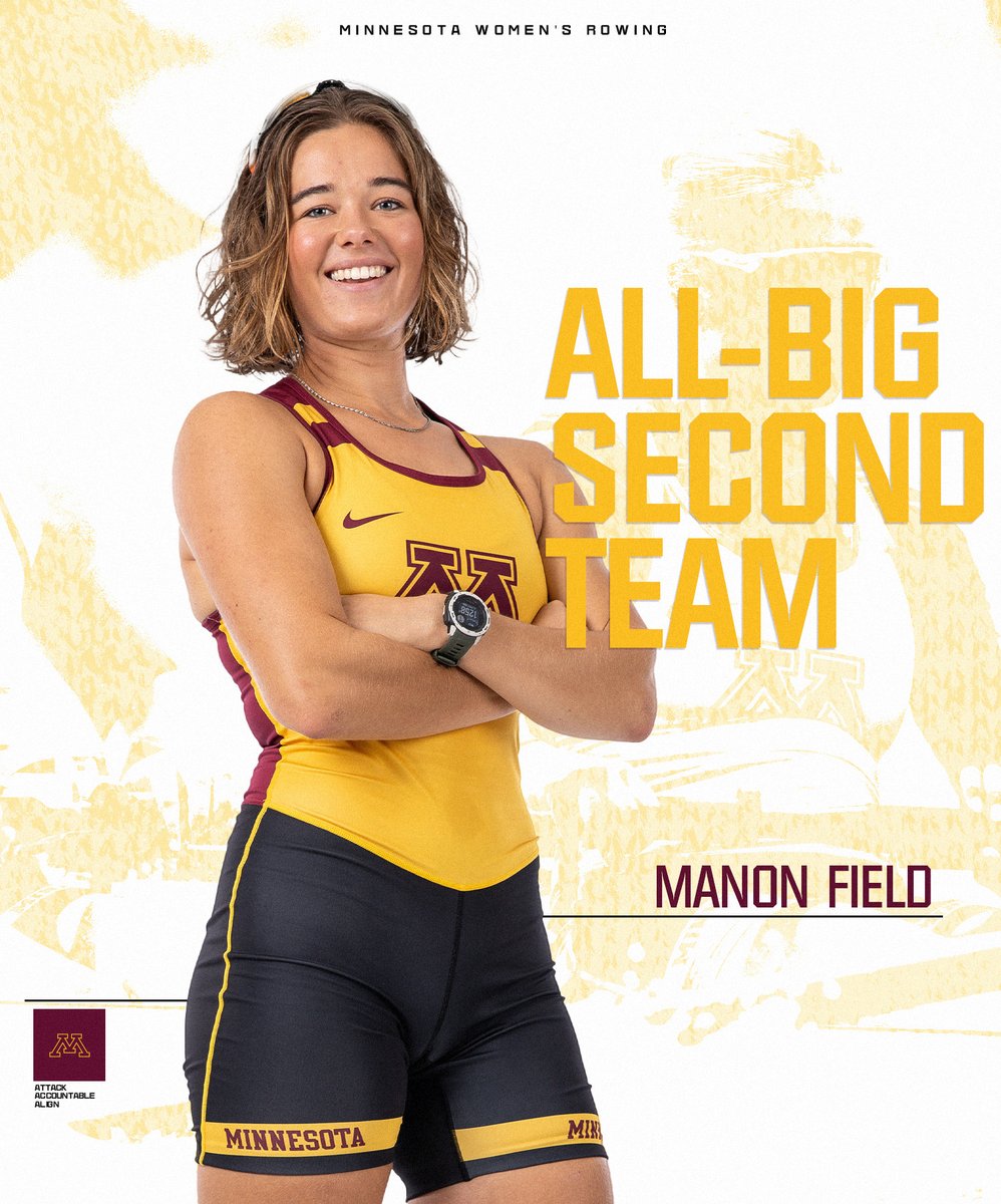 Gopher_Rowing's tweet photo. Your BIG award winners!

Congratulations to Lexi Schimnowski being named All-B1G First Team, Manon Field for All-B1G Second Team, and Emma Herstad for the B1G Sportsmanship Award!
〽️🐿️📣 https://t.co/m50congeJ5