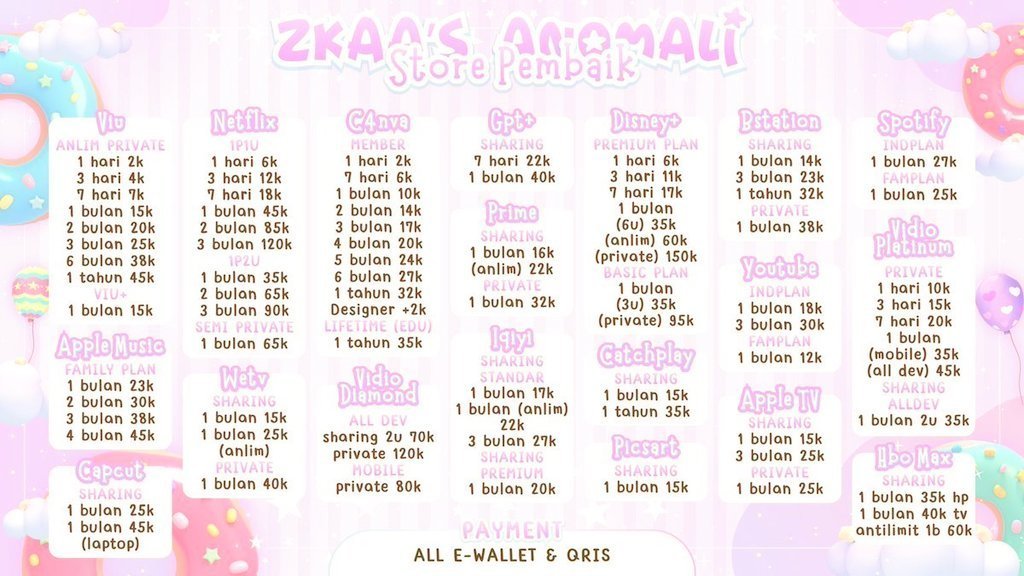 zkaa's store; amonali store pembaik. tweet media