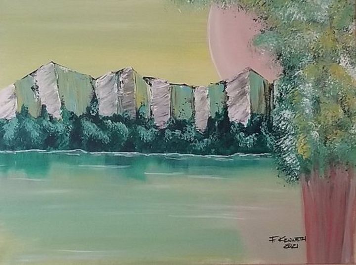 FKennethTaylor's tweet photo. Art of the Day! "Emerald Gaze". Buy at: https://t.co/aZVzmFj2CA https://t.co/2BE7x27o0u