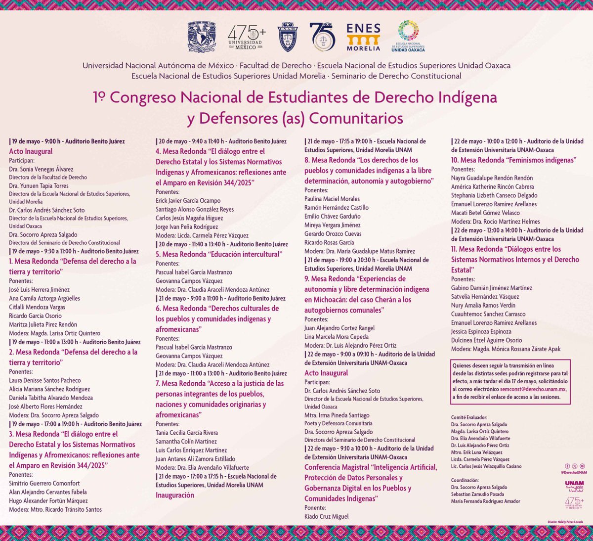 Facultad de Derecho tweet media