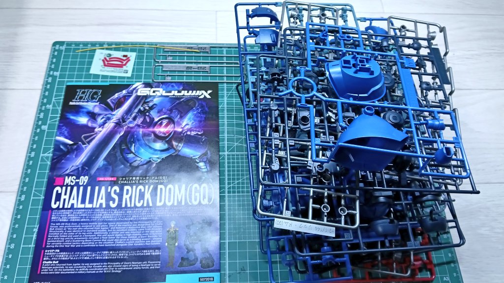 yoppirno's tweet photo. 安売りしてたジークアクスのドム作るンゴ
#ガンプラ https://t.co/TrDE2KR7Ly