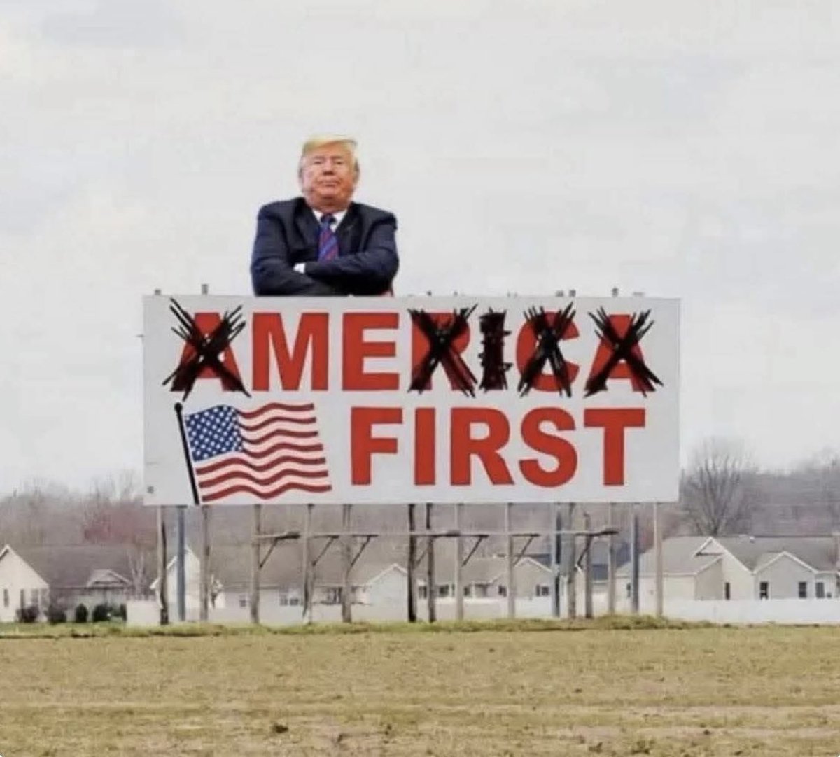 YahsDaughter50's tweet photo. Saw this on my LinkedIn feed.
It doesn’t require his image or the flag.
*Me first* is the headline…. because the *me, me, me* energy is thick in these last hours. While folks are focusing on the wrong thing/person, their own soul is at stake.
#LoversOfSelf #SelfIdolWorship https://t.co/1NknN049G9