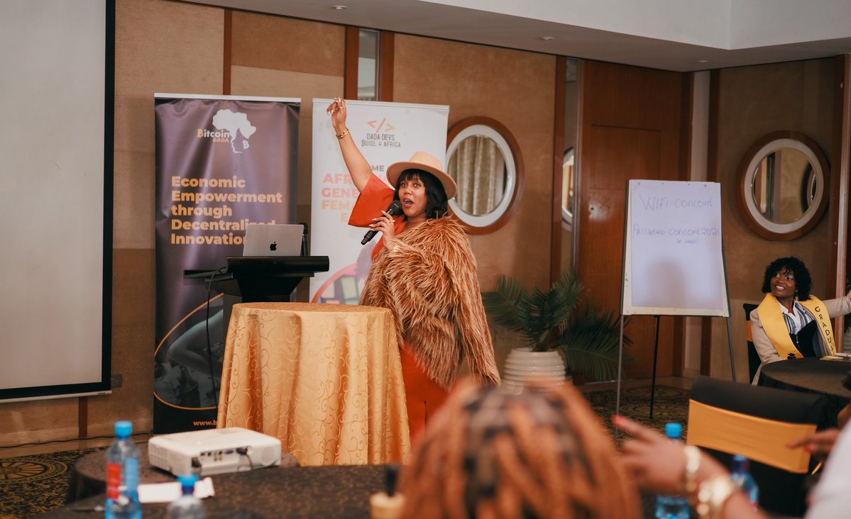 btc_dada's tweet photo. Saturday was more than a graduation.
It was a reflection of what happens when women are given access, community, education, and room to grow. They thrive, and in turn societies thrive!

And somehow, this still feels like only the beginning. ✨
#BitcoinDada #WomenInBitcoin #BitcoinAfrica #WomenInTech #DadaDevs #ProofOfWork #Dadaat4