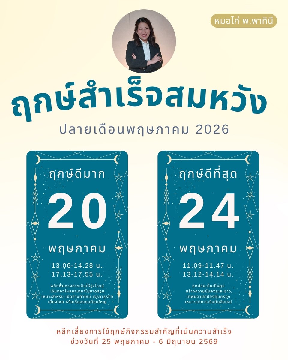 หมอไก่ พ.พาทินี tweet media
