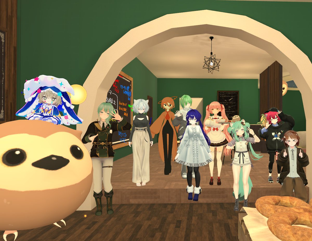 Alice38827642's tweet photo. #VR喫茶ふくろうのねどこ https://t.co/0Kq3CfeQnl