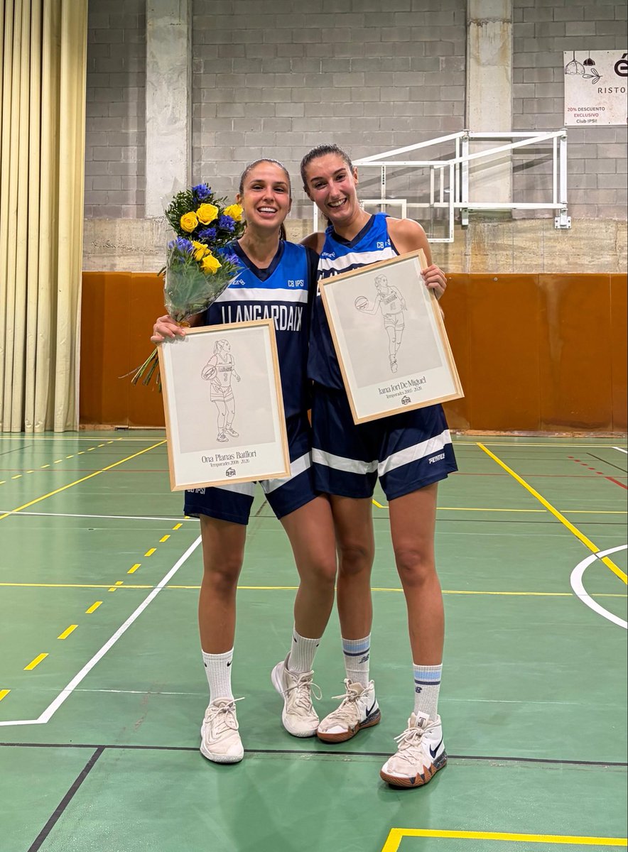 CBIPSI's tweet photo. 🏀SÈNIOR “A” FEMENÍ🏀

@CBIPSI 5️⃣6️⃣
🆚
@sedisbasquet 5️⃣0️⃣

👉 Últim partit de 2 jugadores històriques del club‼️
👉 Jana Jori amb 21 temporades a IPSI i Ona Planas amb 18, posen punt i final al seu periple a IPSI‼️
👉 Felicitats per les vostres trajectòries, noies‼️

We💙🏀 https://t.co/HWzN0QFjMB