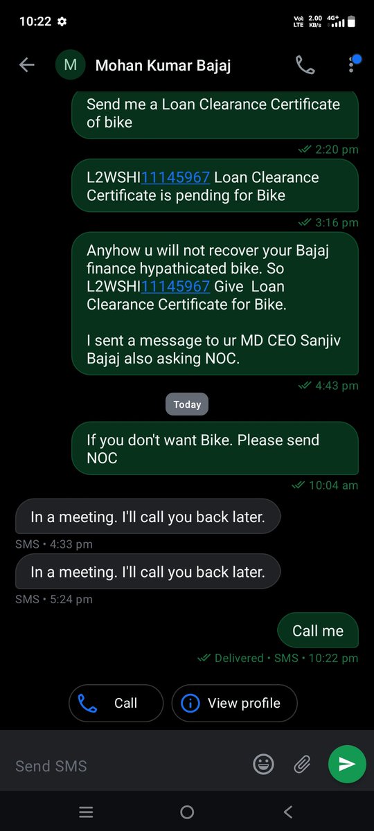 ArvindUrFrend's tweet photo. @Bajaj_Finance @Bajaj_Finserv @BFL_AF dat image I snt u was edited.U cn see google gemini symbol in dat. See am posting original https://t.co/K9mbQIvJEP my worry is ur employee Hemant, mohan cald me many time bcz of dat edited image Frm 10days dey didn't worry abt recovering bike https://t.co/6dbASdUiuh