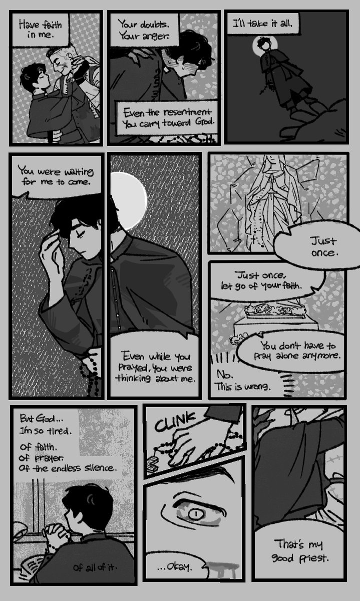 _acef48's tweet photo. Demon x Priest AU (3/5) https://t.co/Irxp0ZoLnz