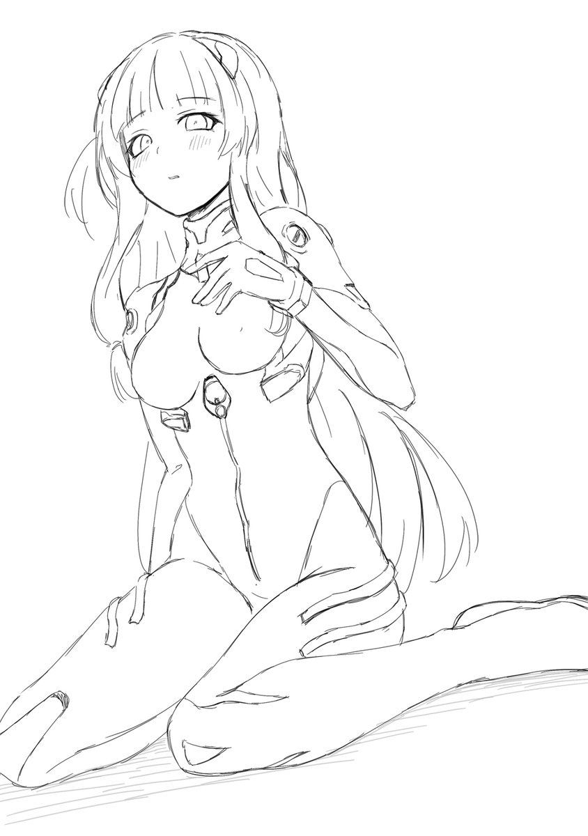 いかんいかん 絵を描いてるアピールせねば 