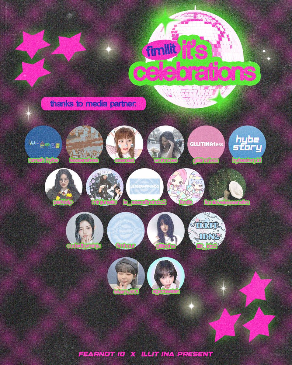 minjunetic's tweet photo. Special thanks to our Media Partner🖤:

X:

@Lesserafess
@GLLITINAfess
@rumahybe
@agicheetah
@sseraist
@wohnxee
@parkistp
@minjunetic
@fimhour
@fimllit
@glliroha

Instagram:

le_sserafimindo2
https://t.co/gOo87WPS9p
illit_idn2

TIktok:

lionilovelesserafim
ssamu801
codedbyminju https://t.co/YdwsP73FsB