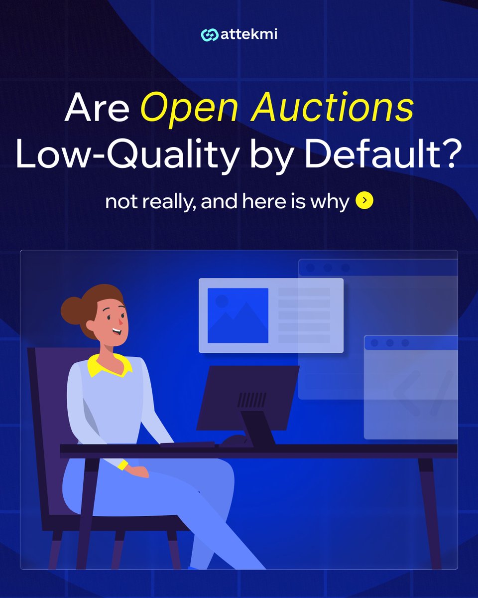 attekmi's tweet photo. Open auctions aren’t a synonym for poor quality – the problem often lies in the wrong setup.

By prioritizing transparency, following SPO practices, and applying strict filtering, you can minimize the risks.

Need a custom #AdTech solution? Let’s talk: https://t.co/VxTuM75TzB https://t.co/2uIzC2m9jA