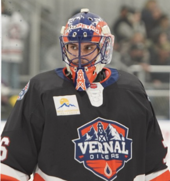 USPHL's tweet photo. Former @VernalOilers Goaltender Levente Hegedus Competing At 2026 IIHF World Championship

🔗: https://t.co/qEaIF3aHA3 https://t.co/2ATbiSOy39