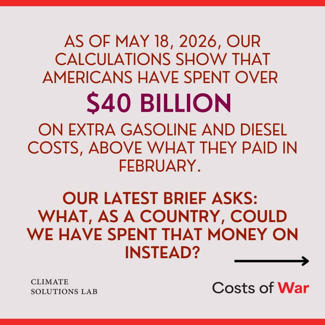 The Costs of War Project tweet media