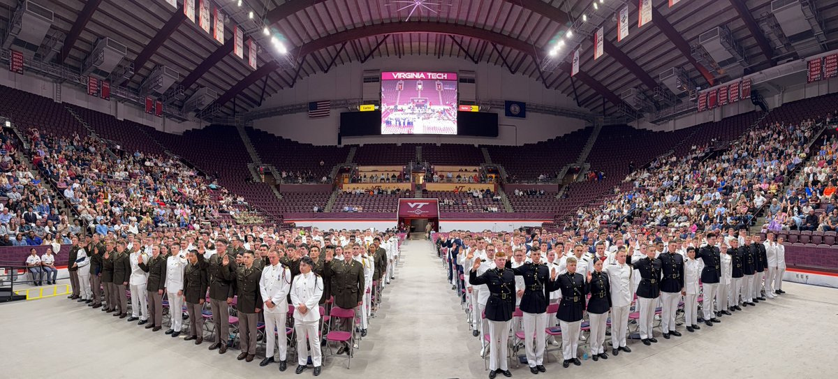 VT Corps of Cadets tweet media