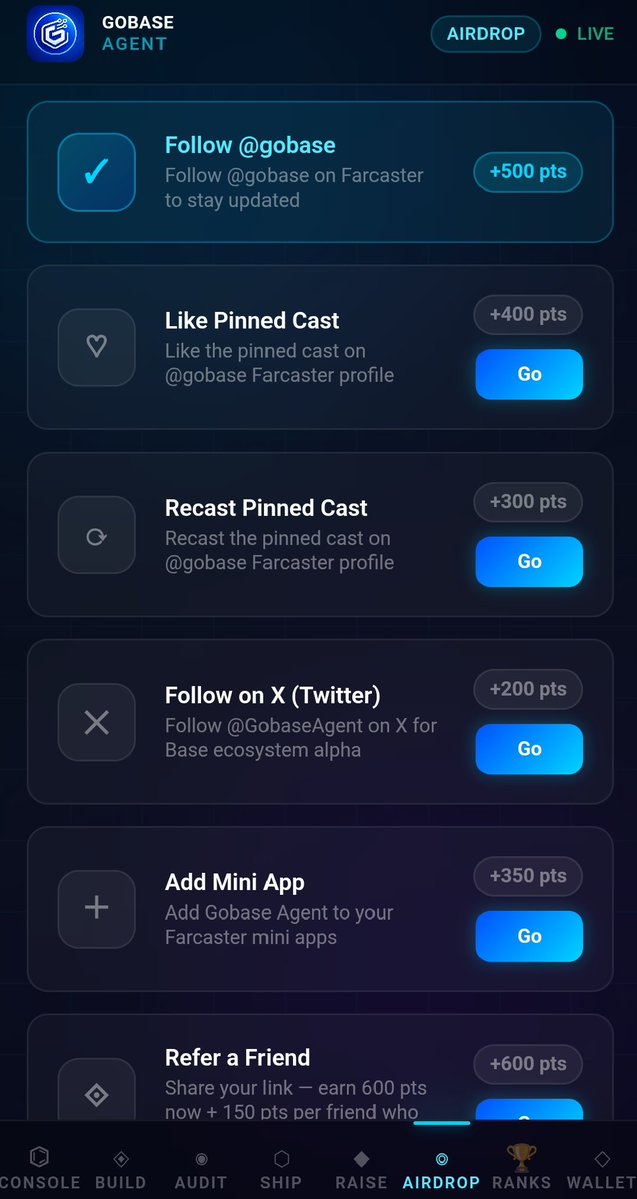 Gobase tweet media