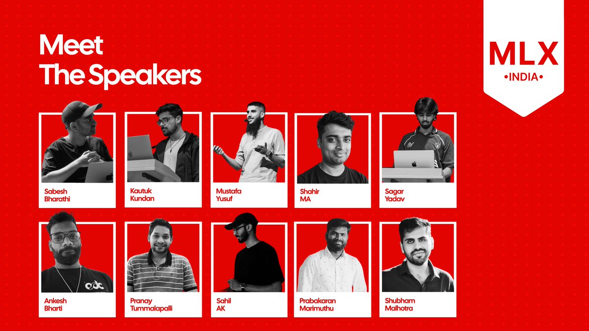 cengines_studio's tweet photo. We’re hosting the second edition of the MLX India Community Meetup on 23rd May 2026, across 5 cities in India.

Meet the speakers: https://t.co/t6i8Tt5X3P