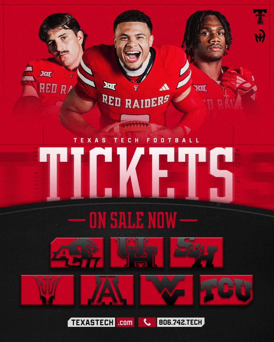 Texas Tech Football tweet media