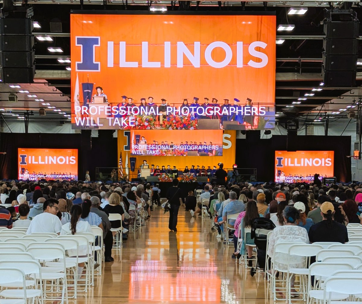 occrl's tweet photo. A beautiful day yesterday celebrating our College of Education grads! 🎓 From the ceremony at ARC to the outdoor reception at the Education Building, the day featured remarks from Dean Mouza, Dr. Tapaha’s land‑grant acknowledgment &amp; of course recognition of our #ILLINOIS grads! https://t.co/TW0vwrcyan