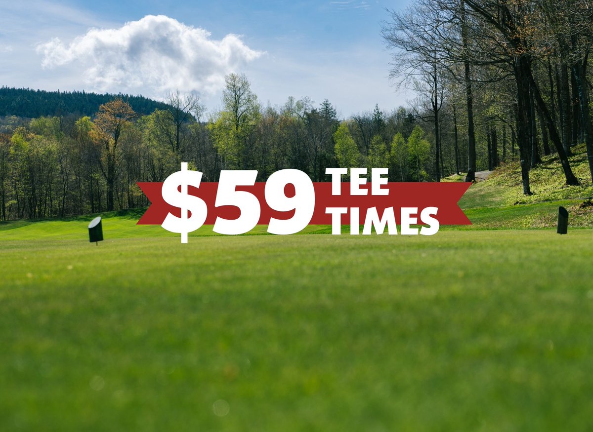 sundayriver's tweet photo. You read that right. All tee times are just $59 today through Thursday, May 21. Take advantage of awesome course conditions, great weather, and a sweet deal.

Hit the link below to book your tee time.
https://t.co/SIIwSKrBjI https://t.co/LwK9z31rtE