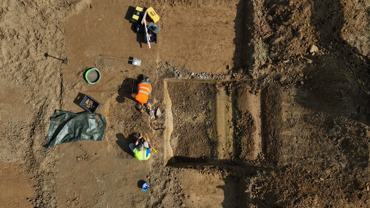 CWGC's tweet photo. More than 80 years after his aircraft crashed, the remains of Second World War pilot Squadron Leader George Marley Fidler were recovered during preliminary work on a major canal construction in northern France.

From the initial discovery to his burial in our cemetery at Longueval in May 2026, his journey reflects the dedication and determination of all those involved in identifying the fallen wherever possible.

The process to recover Squadron Leader Fidler’s remains began four years ago. Read the full story in our latest news article on our website.