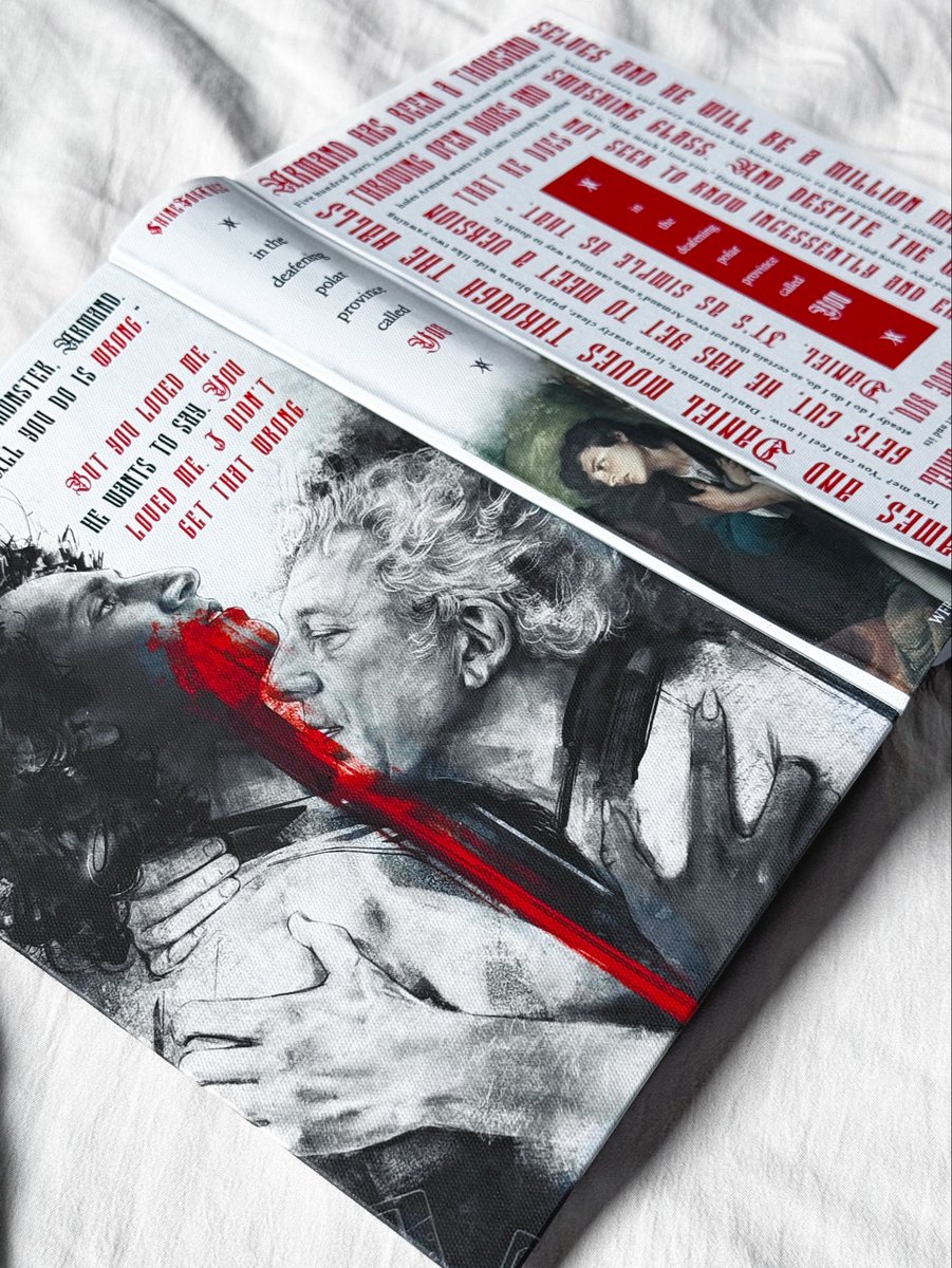witchybindery's tweet photo. Devil’s minion, my beloved. I finally bound my first IWTV fic and @ArtSeaMoni was kind enough to let me use their art on the back! in the deafening polar province called You by shineforthee is free to read on ao3! #devilsminion #iwtv

More details 👇 https://t.co/heCEwY2uHg